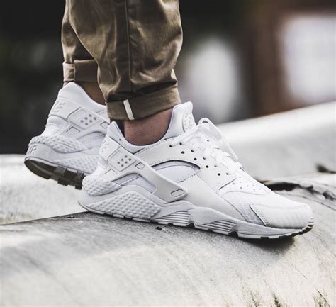 nike huarache white sale